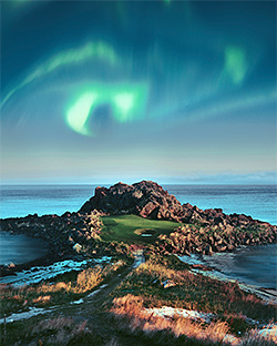 World Class Golf Meets the Northern Lights at Lofoten Links